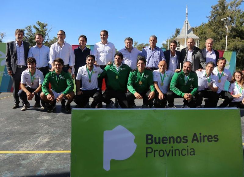 Garro, Perechodnik y López Medrano presentaron los Juegos Bonaerenses 2019