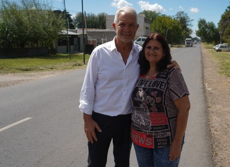 VIDEO | Alak supervisó la pavimentación de avenida 38 en San Carlos, que ya tiene un 70 por ciento de avance