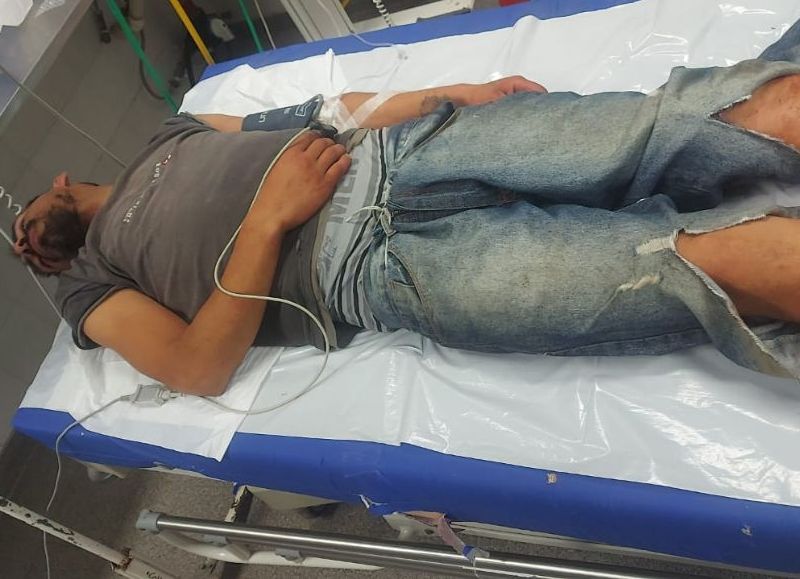 Revuelo en el Barrio Aeropuerto con un herido que fue hospitalizado