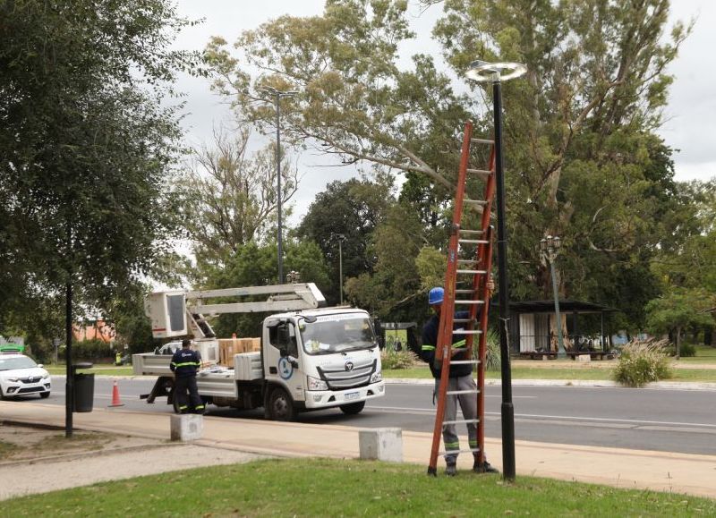 VIDEO | El plan de alumbrado del municipio alcanzó otras zonas clave del partido