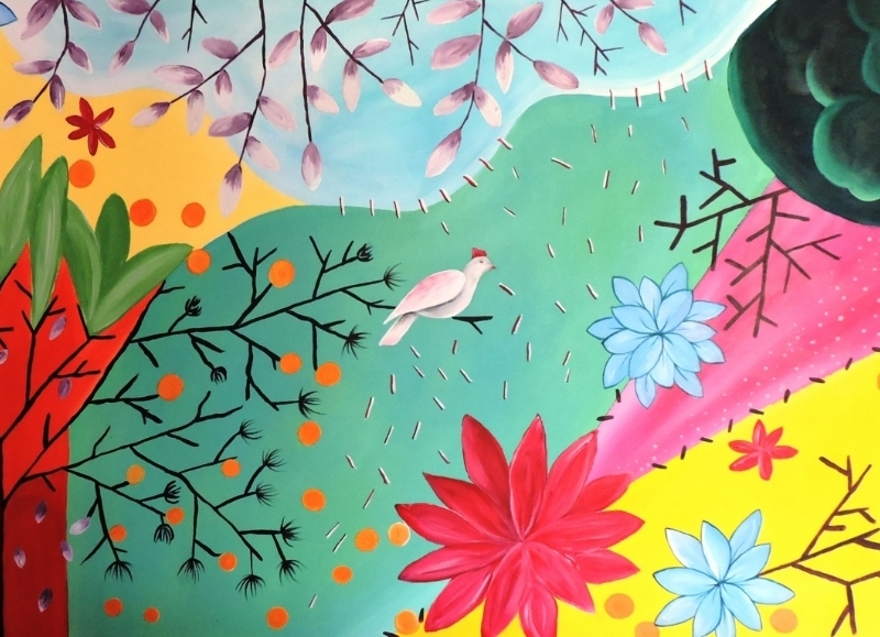 Muestra plástica en el Centro Cultural Municipal de Magdalena