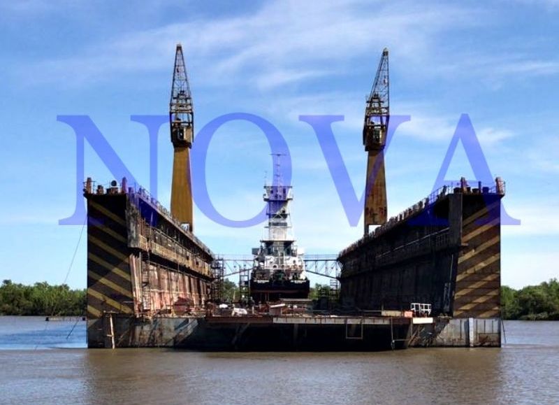 Ensenada y Berisso: el Dique Seco del ARS quedó a la deriva y se cayó el  semáforo del puerto