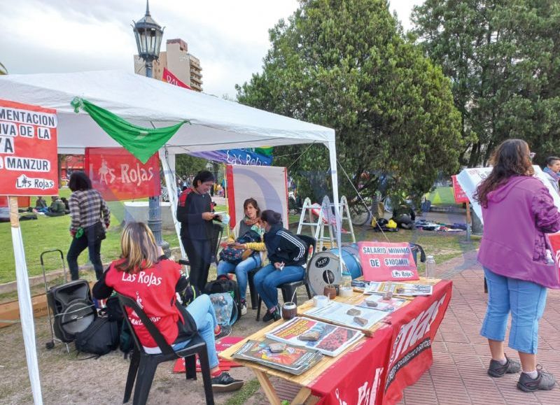 Plaza San Martín: se realizó el Segundo Encuentro Plurinacional en favor de las diversidades