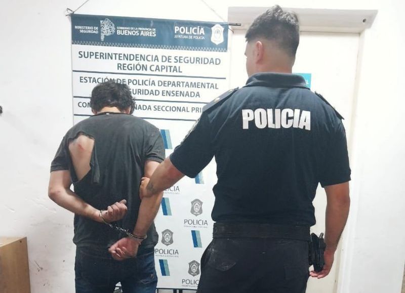 Violento de género terminó preso por pegarle a la ex pareja y a dos policías