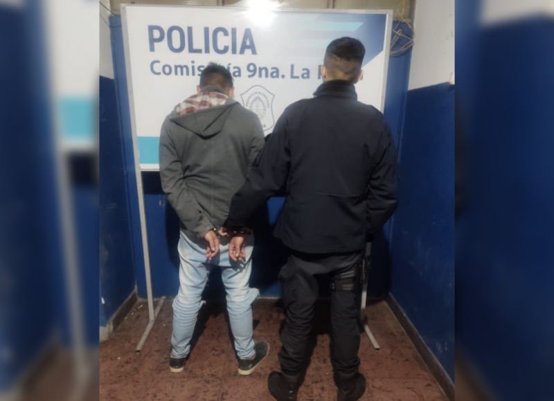 Cayó un violento de género en el Hospital San Martín tras una treta de la víctima