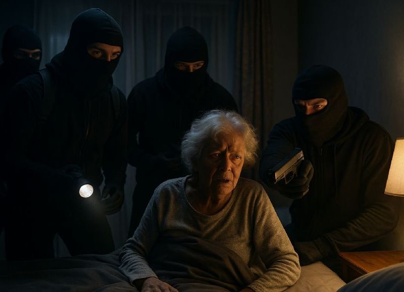 Cuatro encapuchados armados robaron a una jubilada cerca de Parque Castelli