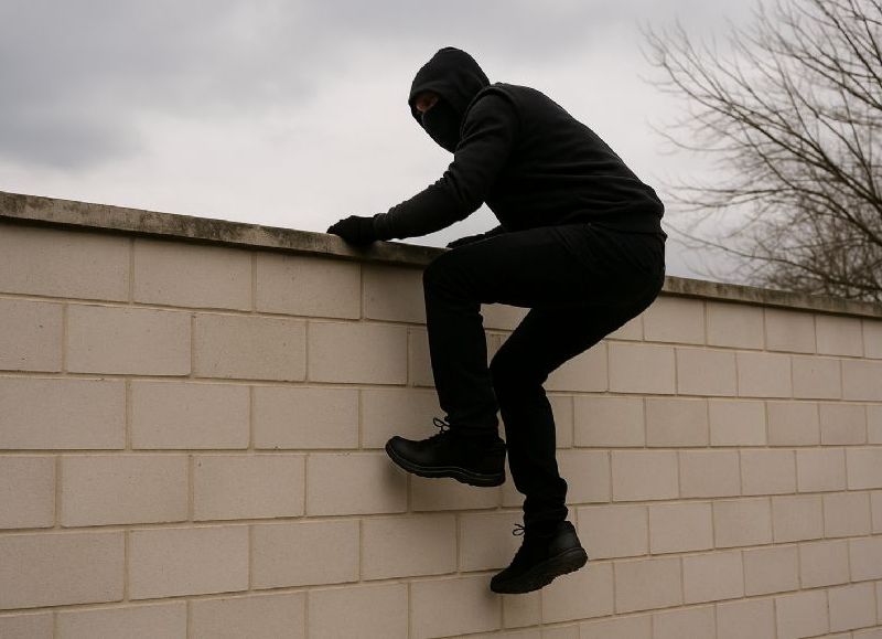 VIDEO | Altos de San Lorenzo: cayó un hombre con antecedentes por intentar robar en una vivienda