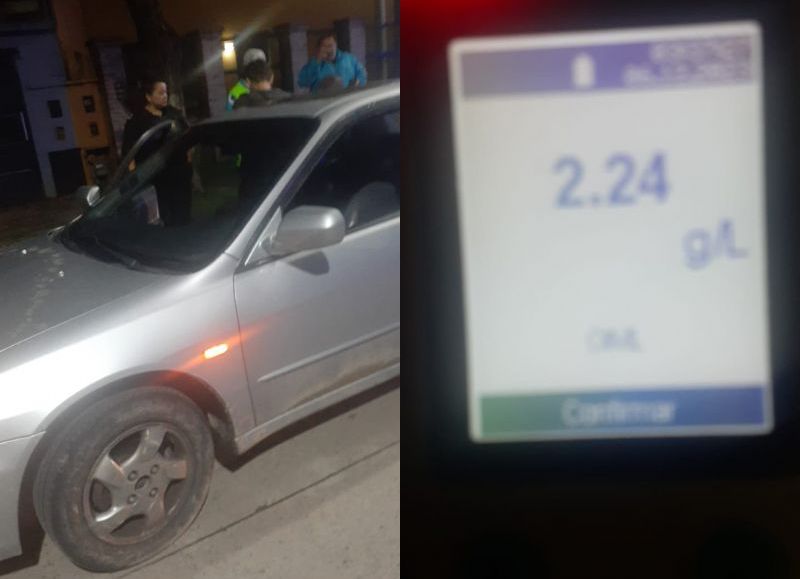 Berisso: un hombre fue detenido por conducir alcoholizado