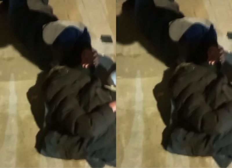 VIDEO | Barrio Hipódromo: delincuentes robaron una moto y los vecinos los lincharon