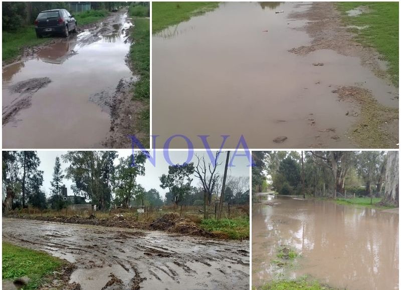 Promesa incumplida de Garro: vecinos de El Rincón molestos por el deplorable estado de las calles