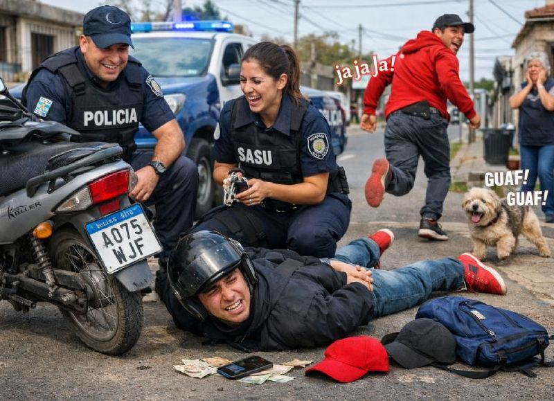 Villa Elvira: robo, persecución policial y un motochorro detenido