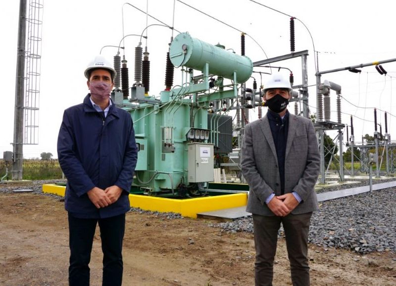 EDELAP construyó una nueva Subestación en Magdalena