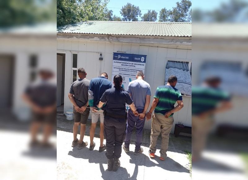 Aprehendieron a cuatro motochorros que desvalijaron un taller mecánico en Gorina