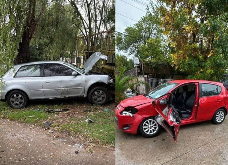 Así fue el impresionante choque que dejó cuatro heridos en Punta Lara