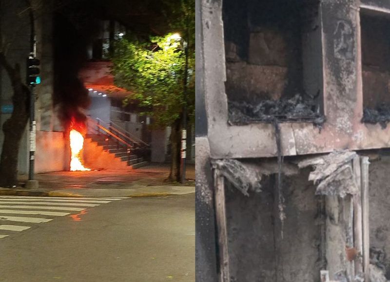 VIDEO | Susto por el incendio de un transformador en la facultad de Ciencias Económicas