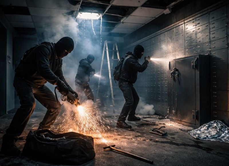 VIDEO | Así cayó un hombre acusado del intento de robo en el Banco Nación de barrio Norte