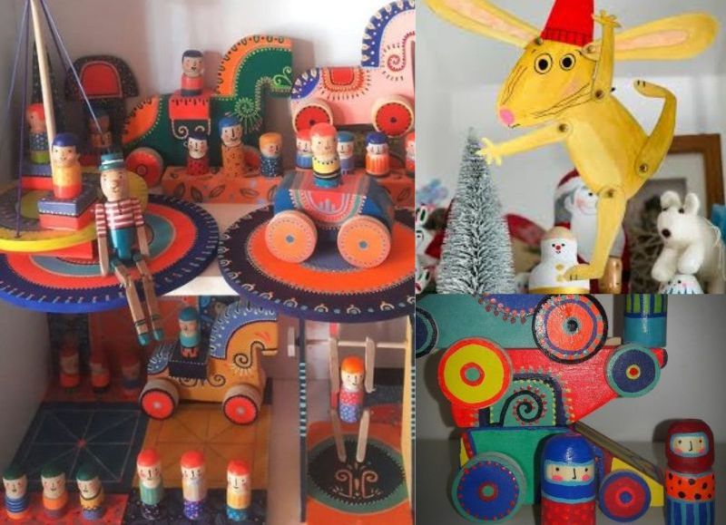 Artista local presenta una producción de juguetes y muñecos: el universo de Verónica Kovar