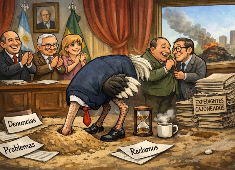 Se busca avestruz para ocupar un importante cargo