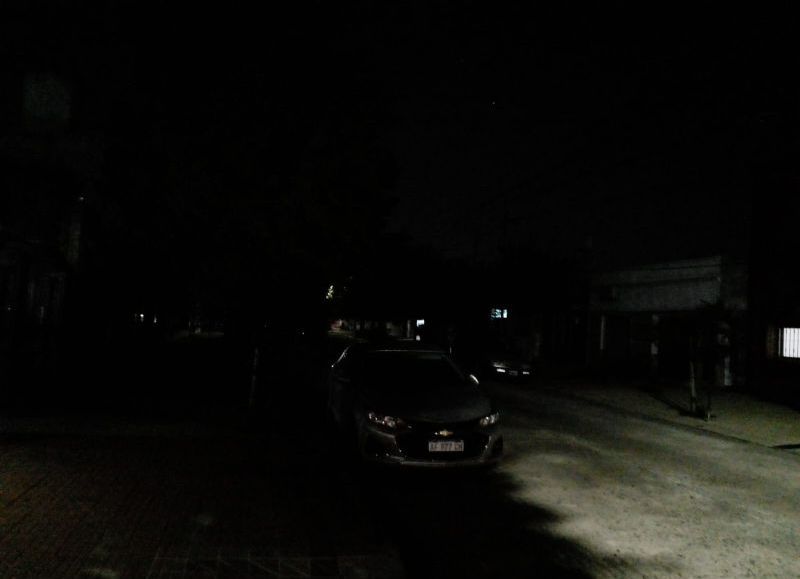 Una calle platense se convirtió en una boca de lobo