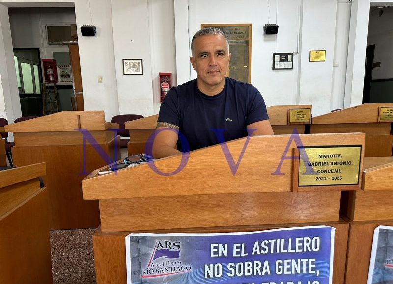 Gabriel Marotte: "El recorte será en la planta política"