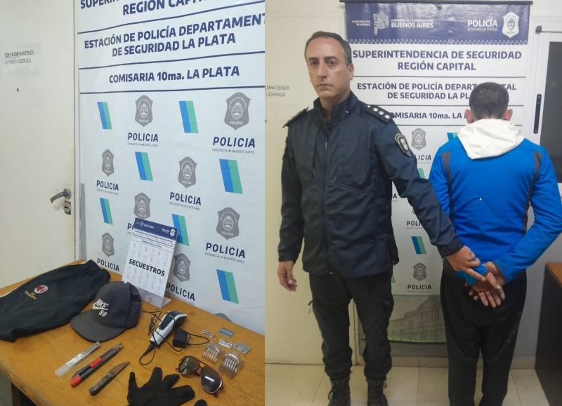 VIDEO | Tres delincuentes detenidos luego de que la policía efectuara cinco allanamientos