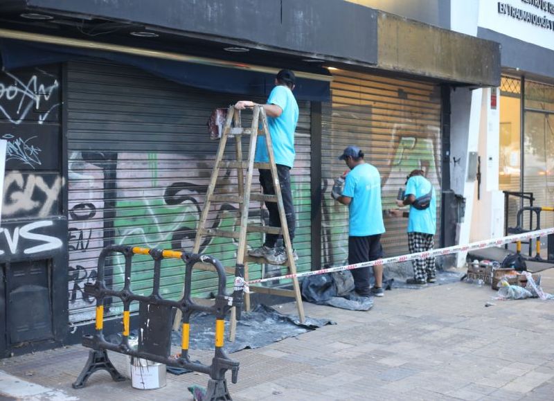 "Ciudad Limpia": el municipio ya recuperó casi 2000 frentes vandalizados