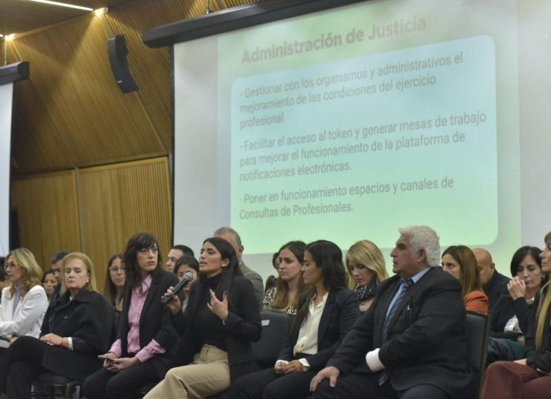 Elecciones en el CALP: presentaron en La Plata las propuestas de la lista Abogacía Unida + Abogar