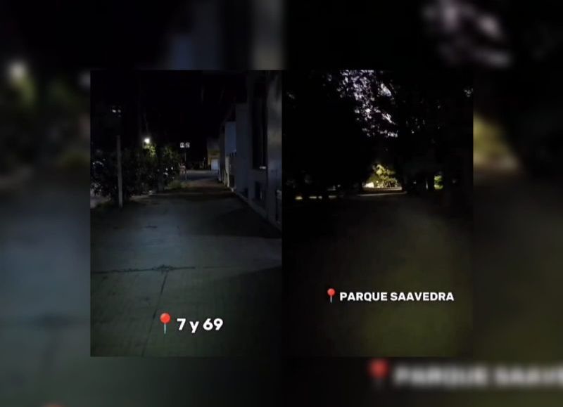 VIDEO | Joven en bici documenta la falta de iluminación en la ciudad