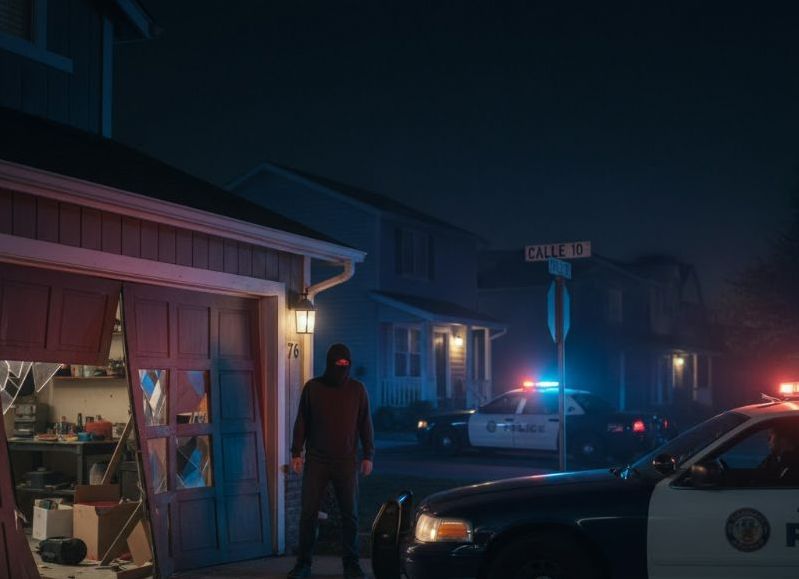 Gonnet: adolescente encapuchado entró a robar en la casa de un jubilado y cuando escapaba lo atraparon