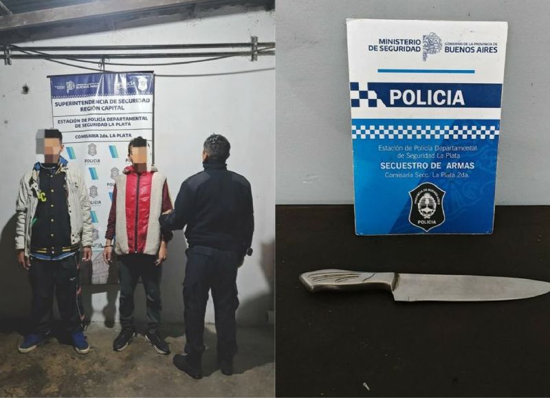 Pelea de trapitos terminó con dos detenidos en la zona del Bingo