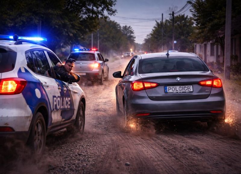 Villa Elvira: robo a un chofer, persecución policial, dos aprehendidos y secuestro de arma de fuego