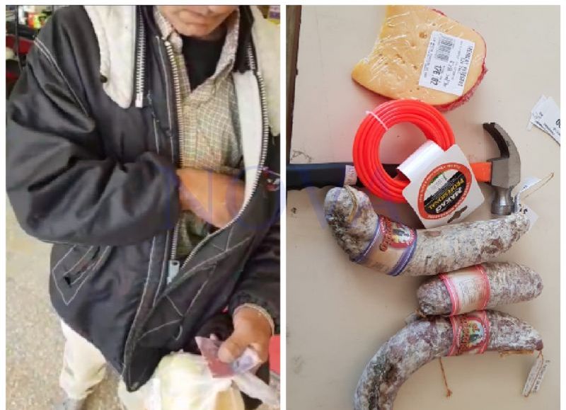 En picada: se choreó el queso y el salamín en Punta Indio, por lo menos pagó el pan