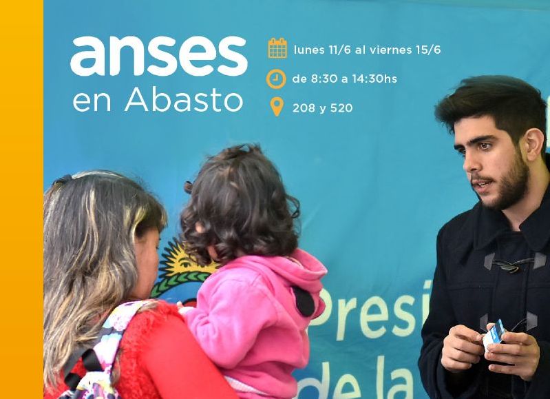 Anses desembarca en Abasto para realizar inscripción a programas sociales
