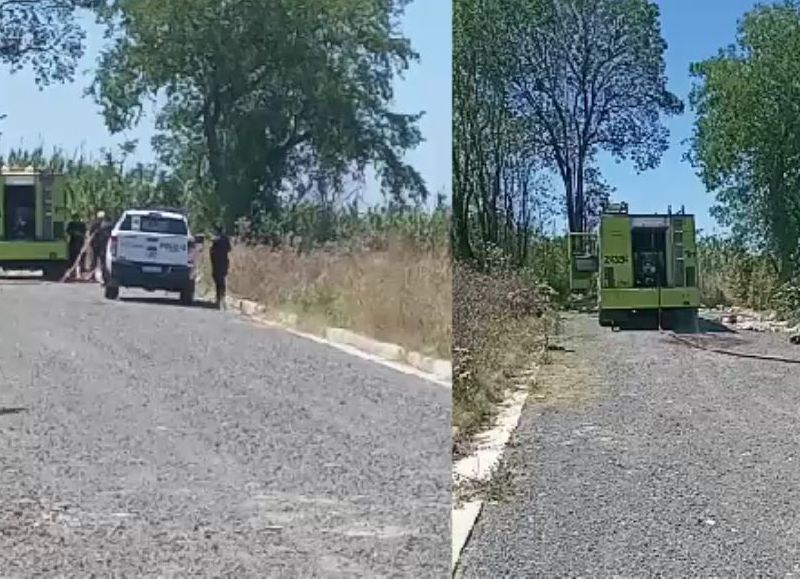 VIDEO | Nuevo incendio en la zona de pastizales de José Hernández