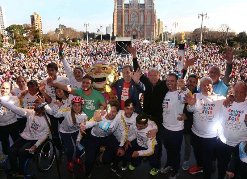 Se transmitirá en pantalla gigante la ceremonia inaugural de los Juegos Olímpicos de la Juventud