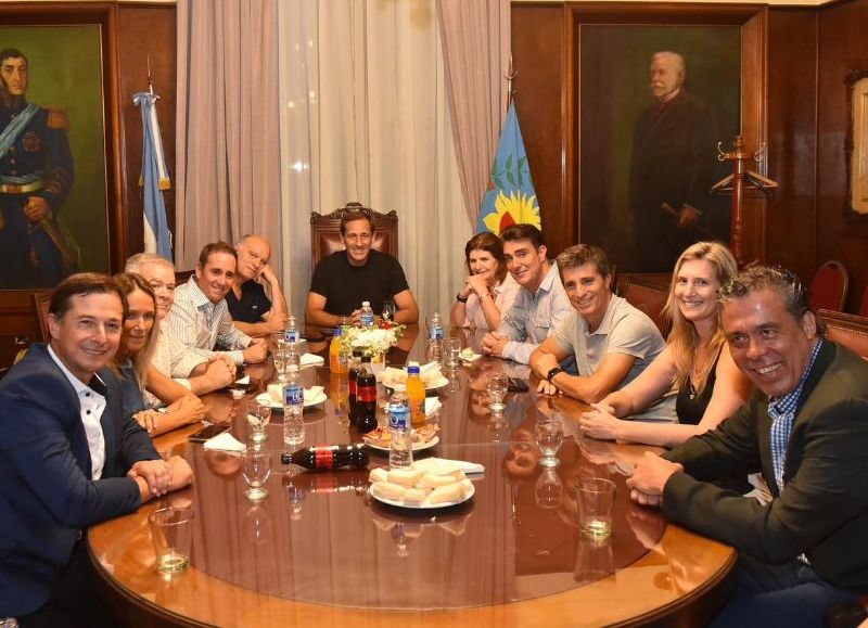 Julio Garro recibió a Patricia Bullrich tras su recorrida por la ciudad