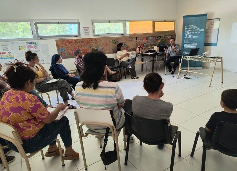 La ciudad profundiza su trabajo territorial con más actividades de prevención de adicciones