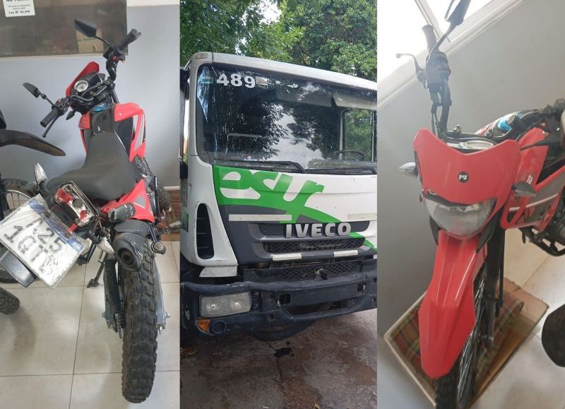 VIDEO | Villa Elisa: motociclista resultó herido tras chocar con un camión