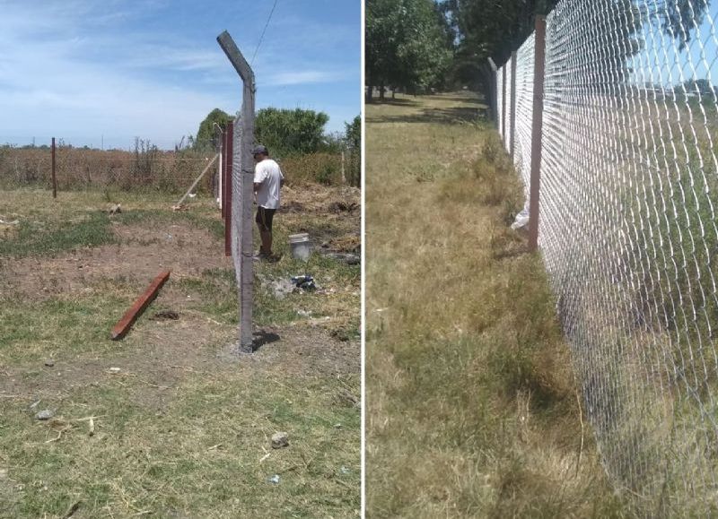 Se completó el cierre perimetral del Cementerio Parque de Berisso