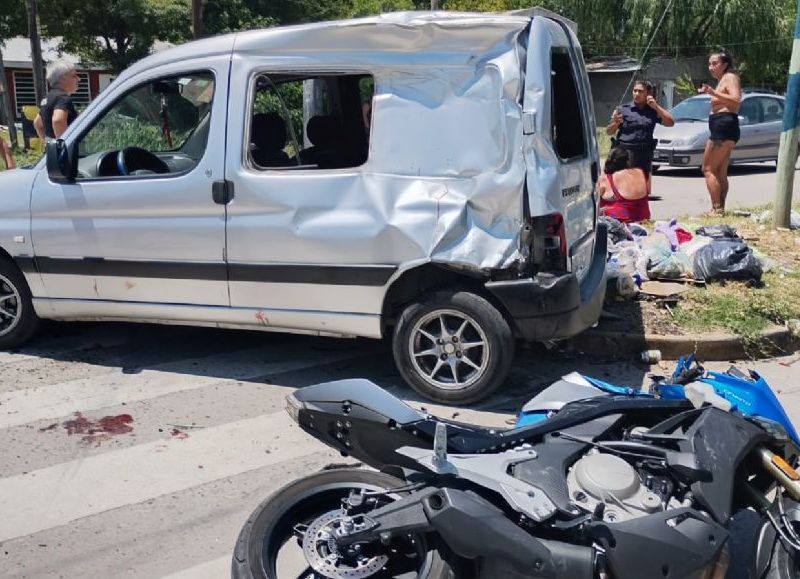 Murió el motociclista que había resultado herido en un accidente en Barrio Aeropuerto