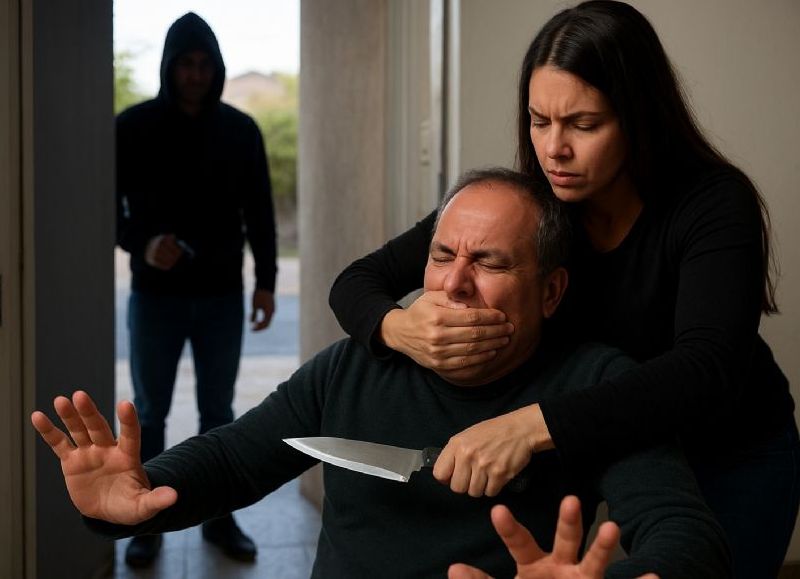 Ladrona detenida: con un cómplice robó medio millón de pesos a un conocido en La Loma