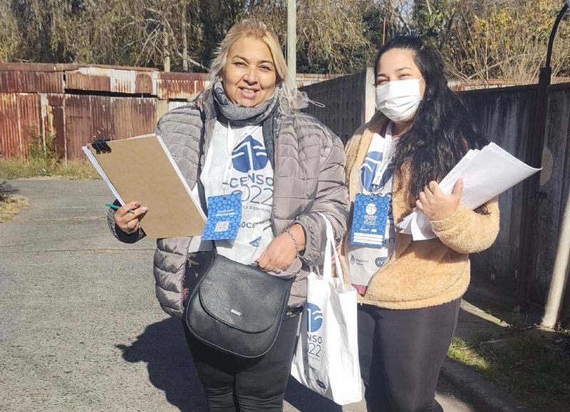 Censistas en Berisso: "La gente viene respondiendo muy bien"