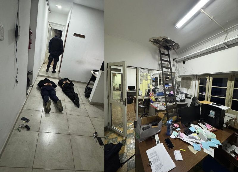 Abasto: cayeron delincuentes armados tras intentar un golpe tipo boquetero en una distribuidora