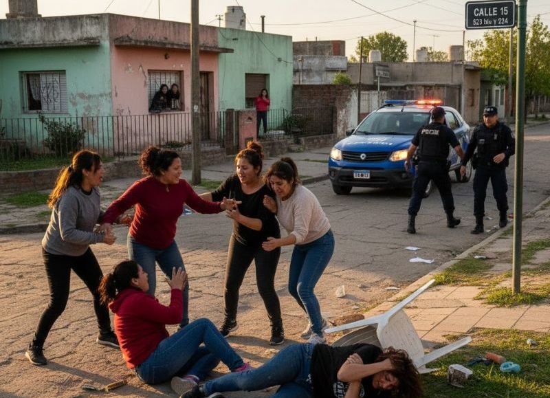 Tolosa: una pelea entre familiares por una herencia terminó con dos mujeres lesionadas y cinco detenidos