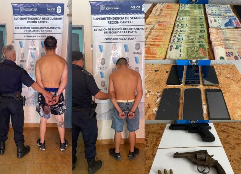 VIDEO | Mirá cómo fue el violento robo a la financiera Credipesos de 7 y 45