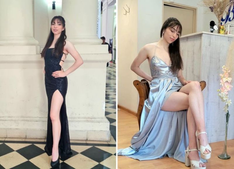 Evelyn Ponce, la joven que es furor en las pasarelas