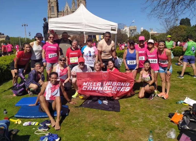 Atletas de Cambaceres se lucieron en carrera de la UNLP