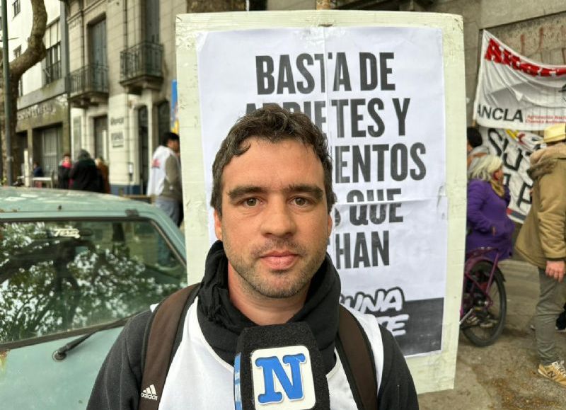 VIDEO | Rapanelli, de Suteba Multicolor: "No puede ser la educación la que pague los platos rotos de este ajuste"