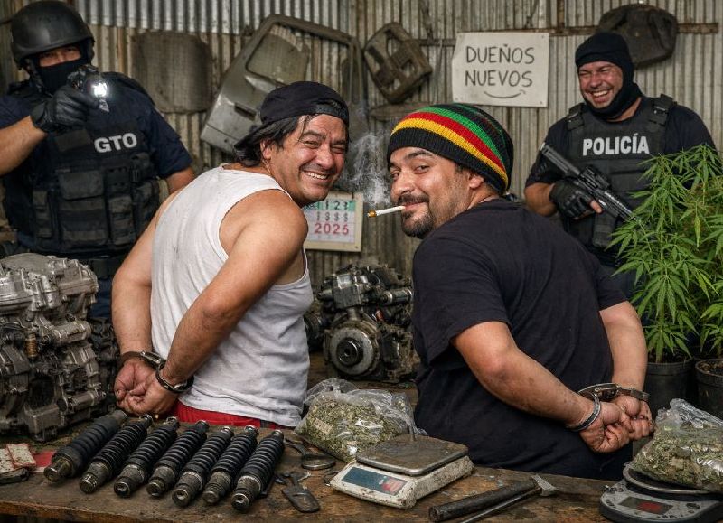 Hallaron autopartes robadas en un allanamiento por intento de usurpación y amenazas