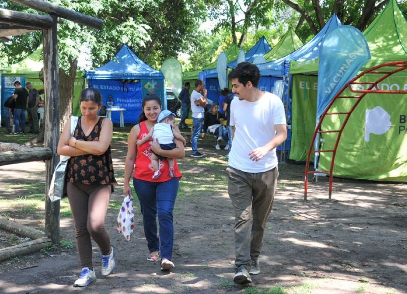 Con nuevas propuestas, el "Estado en tu barrio" llegó a Villa Elvira